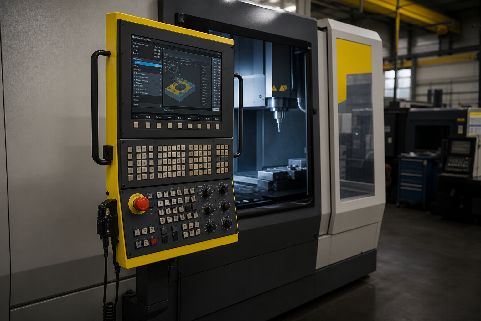 Станок с системой управления Fanuc
